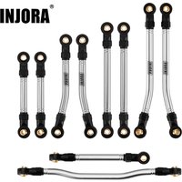 INJORA Edelstahl-Set mit hohem Abstandsgliedern und Lenkgliedern für 1/18 HPI Venture18