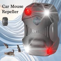 Indoor Variable Frequency Ultrasonic Animal Repeller Vehicle Mounted Smart Start Stop Mouse Cat and Insect Repeller