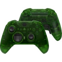 eXtremeRate Full Replacement Shell & Buttons Set for Xbox One Elite Series 2 Controller(Model 1797) - Clear Green
