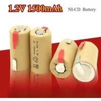 1.2V 1500mAh NI-CD SC Rechargeable High Power 10C Battery for Power Tools Screwdriver Electric Drill Tool SUBC Batteria