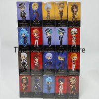 Original Bandai Q posket Disney Twisted Wonderland Leona Jack Azul Collectible Action Figure Model Toys Gifts