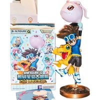 BN Figure Q Digimon Adventure 25th Anniversary Ver Series Blind Box Commemorative Childhood Desktop Decor Toys Mystery Box Gifts