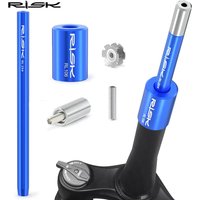 AliExpress RISK Risk MTB Bike Fork Star Nut Removal and installation Tool Road Bicycle Sunflower Core Sleeve Tool 28.6 Front Fork Steerer Driver