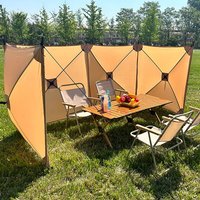 Outdoor Camping Windscreen Windproof Barbecue Fishing Tent Partition Barrier Lightweight Portable Adventure Gear Canopy Screen