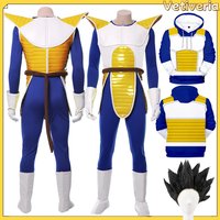 Combinaison végéta fantaisie pour hommes, sweat à capuche, Costume de Cosplay, uniforme, tenues de fête de carnaval d'halloween, Costume pour adultes