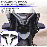 Motorcycle Spoiler Side Fairing For CFMOTO CF675NK 675NK NK675 2024 2025 2026 Aerodynamic Winglet Fixed Wing Side Spoiler Kit
