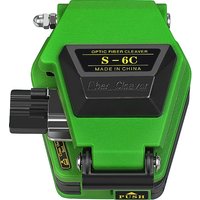 Green S-6C High Precision Fiber Cleaver Optical Fiber Cable Cutting Knife FTTT Fiber Optic Cutter Tool 16 Surface Blade