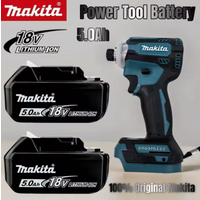 Makita 18V battery 5.0Ah 6Ah compatible with BL1860B BL1840 BL1830B BL1850 power tool battery, Makita charger