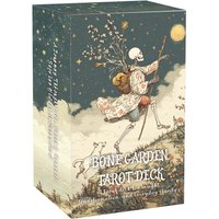 78 Tarot Cards, 13x8 Cm, Bone Garden Tarot Deck, Vintage Plant Beauty, Quiet Storytelling, Includes Paper Manual, Card Game