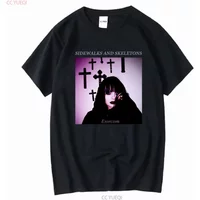 SIDEWALKS AND SKELETONS Exorcism T Shirt long or short sleeves vintage Washed Top For Everyday Wear Unisex Breathable Slightly