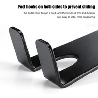 AliExpress NONE Iron Bike Holder Mount Hook Showing Stand Bicycle Pedal Wall Mounted Storage Hanger Display Racks Cycling Accessories