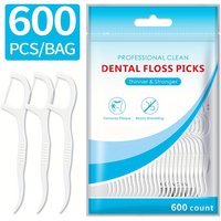 30/50/150/300/600PCS ultra-fine disposable smooth dental floss, household toothpick