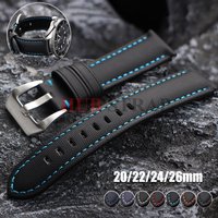 20mm 22mm 24mm 26mm Genuine Sailcloth Watch Band Premium Sailcloth Strap Waterproof Soft Business Nylon Bracelet Wristbelt