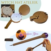 Anime Atelier Of Witch Qifrey Eyeglasses Cosplay Fantasy Glasses Decor Ornament Disguise 코스튬 Accessories Halloween Prop Cos