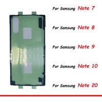 New For Samsung Note 20 Ultra Note 10 Plus Note 8 9 7 Lite Adhesive Sticker Back Housing Battery Cover Glue Tape Replacement