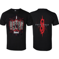 Slipknot - Paul Gray Art Pattern Metal Band T-shirt - Casual Trendy Style Cotton T-shirt Suitable for Both Men and Women