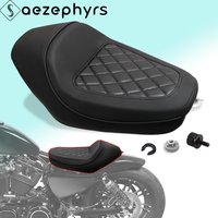 Przednie siedzenie kierowcy motocykla z poduszką, solo do Harleya Sportster Iron XL883 1200 Forty-Eight SuperLow Roadster Sevent