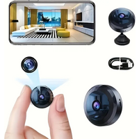 1pc Rechargeable Wireless Mini WiFi Security Camera With Night Vision, Motion Detection, Easy To Install And App Control