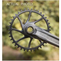 AliExpress PASS QUEST Narrow Wide Chainrings 3mm Offset Silver and black For RACEFACE rf next sl Sixc Atlas series direct mount chainrings