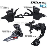 SHIMANO DEORE M6000 3x10v Groupset with Shifter SL-M6000 Front FD-M6000 M611 RD-M6000 Rear Derailleur 3x10-speed Original parts