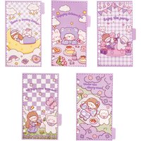 A6 Cute Girl Paper Index Divider 6 Holes For Binder Planner Notebook Stationery Notebook Paper Divider Accessories
