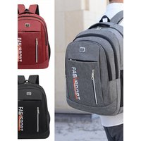 Universal Ergonomic Men Backpack Wear Resistant Large Capacity Business Backpack Oxford Cloth Fashion Computer Bag Daily Use