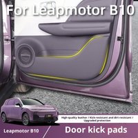 Coussinet Anti-coup de pied pour porte de voiture Leapmotor B10, décoration intérieure, panneau de porte, Protection automobile, Modification intérieure