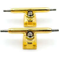 1Pair New with Nuts Fingerboard Truck Toy Hobby Collectors Truck Bolts Bearing Deck Brackets 32mm Model Finger Skateboard Parts