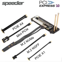 Laptop M.2 NVMe/NGFF mPCIe PCIe x1 x4 Riser DOCK PCI-E 3.0 x16 to M.2 NVMe M-Key eGPU External Graphics Adapter for NUC/ITX/STX