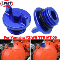 For Yamaha YZ65 80 YZ85 YZ125 YZ250 125X 250X 250F 450F 250FX 450FX WR250F 450F Motorcycle CNC Engine Oil Filler Plug Cap Cover