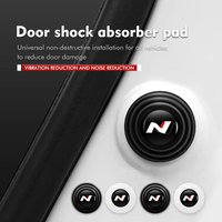 8pcs Car Silicone Anti-collision Door Shock Absorber Spacer For Hyundai N Nline Tucson Kona Sonata Veloster i20 i30