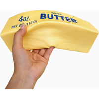 Stress Relief Elastic Butter Stick Toy, Fun Squeezing Toy, Elastic Cheese Stick, Stress and Anxiety Relief Game