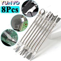 8Pcs Precision CPU IC Glue Remover Thin Blades, Chip Repair Hand Tools for Mobile Phone Computer Laptop