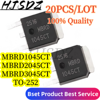 【20PCS/LOT】 MBRD1045CT MBRD2045CT MBRD3045CT MBRD1045 MBRD1045T4G Schottky diode MBRD1045CT B1045G 2045 3045 TO-252
