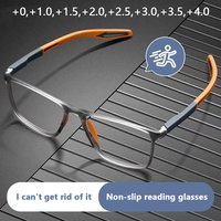 TR90 Sport Lesebrille Ultraleicht Anti-blau Licht Presbyopie Brillen Frauen Männer Weit Anblick Optische Brillen Dioptrien Zu + 4,0
