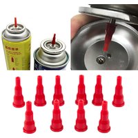 3pcs Reusable Inflatable Head For Cigarette Lighter Fill Butane Gas Adapter
