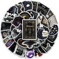 AliExpress GOGOTU 10/30/50PCS Gothic Witch Graffiti Stickers Dark Style DIY Decoration INS Cartoon Sticker Laptop Guitar Car Bike Skateboard Toys