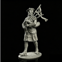 resin soldier model GK Scottish bagpipe Unassembled and unpainted DIY kit 1105R