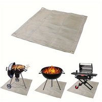 New Camping Fireproof Cloth Picnic Barbecue Insulation Flame Retardant Mat High Temperature Ironing Fire Blanket Fiberglass Mat
