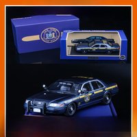 Small Monkey Head 164 Rolling PGMD Victoria Crown NYSP New York State Police Car Model Collectible Toy Vehicle