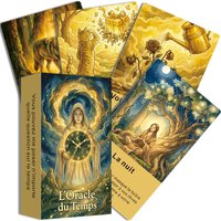 French Time Oracle Deck, 54 Original Cards, Divination Tool, Self-Reflection and Reading, French Tarot Cards, 12*7cm, 14+