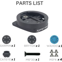 SYNCROS Bicycle Computer Support CNC ALUMINUM CAP COMPUTER MOUNT FOR Garmin/Wahoo/Bryton FOR FRASER IC SL WC/DC/XC Handlebars