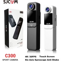 SJCAM C300 Action Camera Long Battery Life 4K 30FPS Six-Axis Gyroscope Anti-Shake Sport Cam 5G WiFi 30M Waterproof Easy To Carry