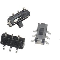 【100-20PCS】MST-22D18 MINI slide switch 2P2T SMT SMD 6 pin 2 position mini toggle switches micro slide switches