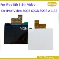 Tested For iPod 5th 5.5th Video Replacement LCD Screen Apple iPod Classic 5th 5.5 Gen Video 30GB 60GB 80GB New Digitizer Display