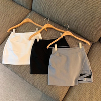 Y2K Fashion Irregular Mini Skirt for Women Korean High Waist Streetwear Slim Skirts Summer Sexy Tight Female A Line Skirts