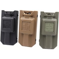 Outdoor EMT Tourniquet Nylon Storage Box Simple Medical Equipment Supplies Accessory Molle Survival Kit Gear Tool Bag