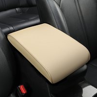 Breathable Leather Auto Armrest Cover, Memory Foam Arm Rest Cushion, Universal Car Seat Box Cover Car Interior Accessories