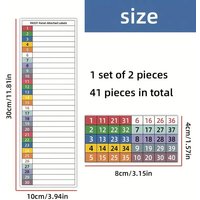 Handwritten Circuit Breaker Labels - Waterproof Electrical Sticker Set for Fuse Box & Panel Organization, Easy-to-Read Wire Tags