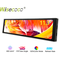 Wisecoco 11.3/8.8/7.84 inch HD IPS Secondary Screen Type-C for Laptop Computer Temperature DIY Aida64 CPU GPU Monitor